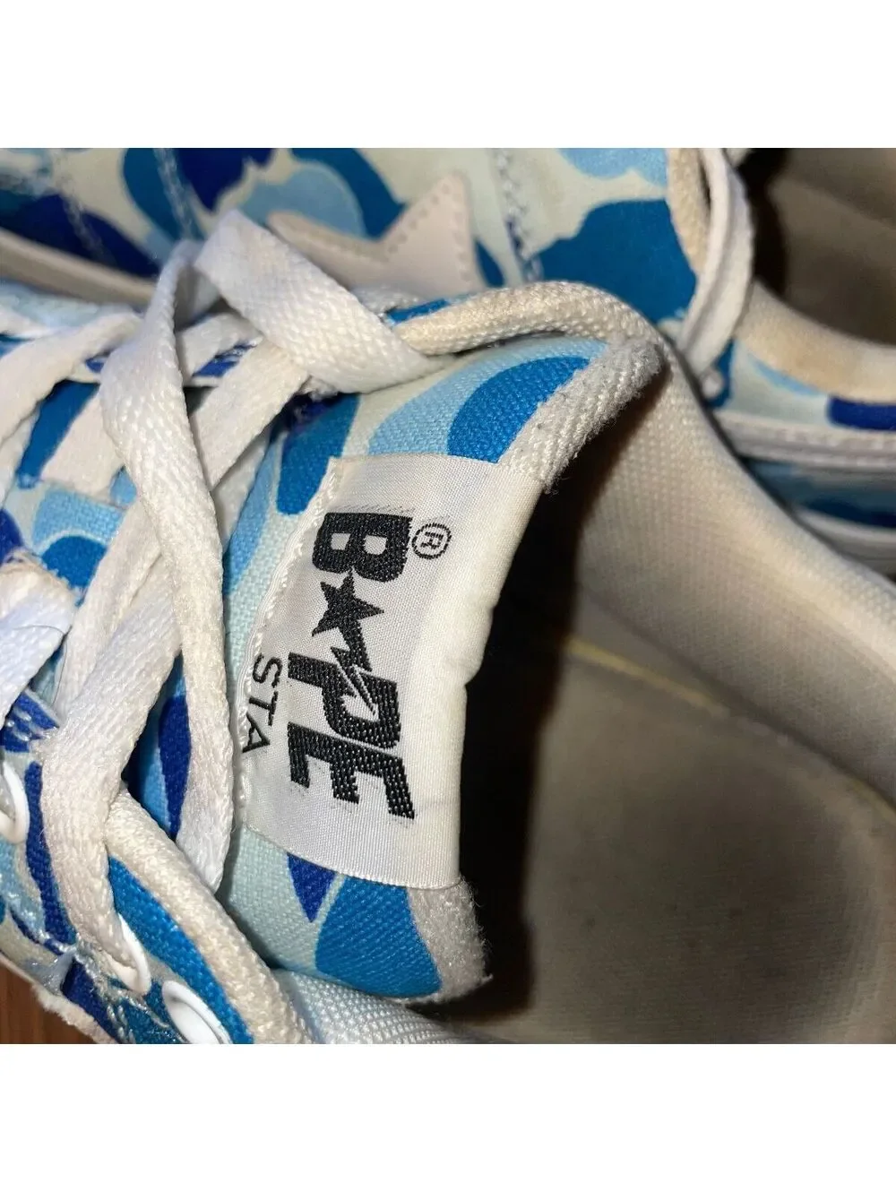 Bapesta Low ‘ABC Camo - Blue’